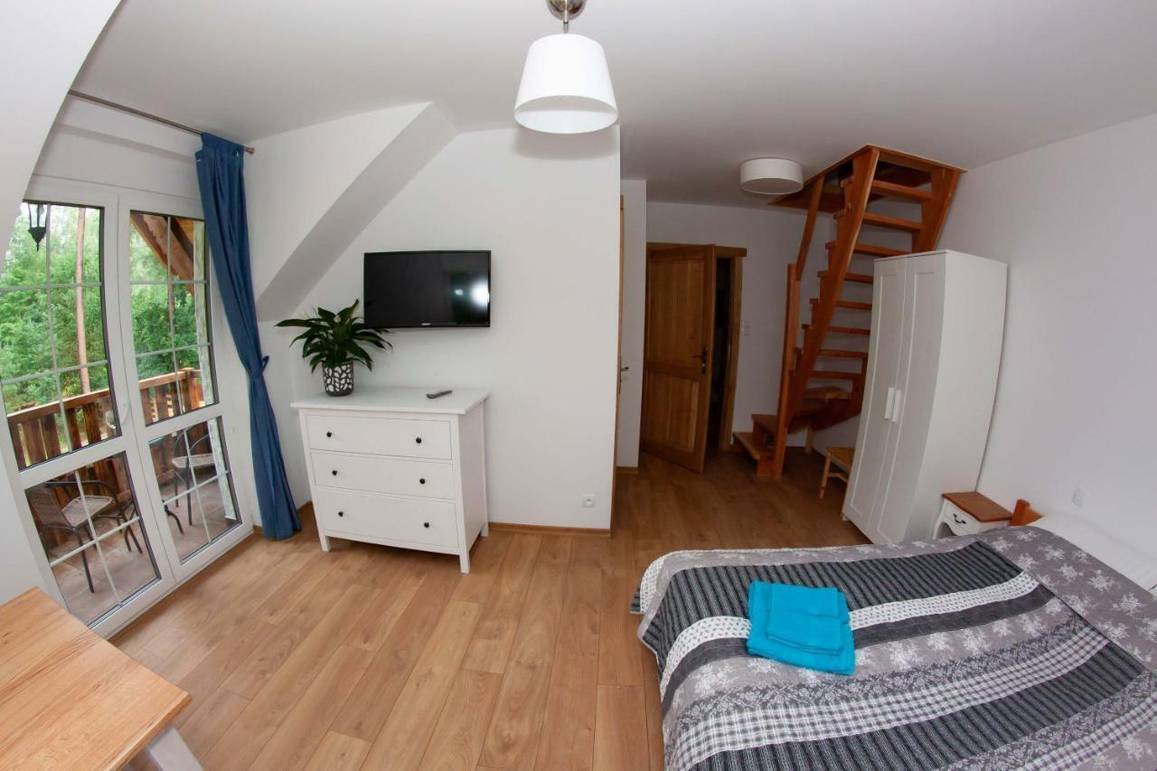 Apartamento Mazurska Gajówka Ruciane-Nida Exterior foto