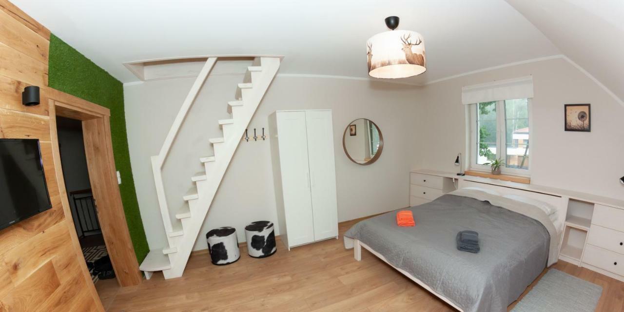 Apartamento Mazurska Gajówka Ruciane-Nida Exterior foto